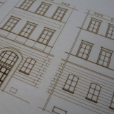 architektonický model řezání laserem