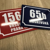 dibondové sendvičové cedule