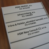 orientační systémy budov