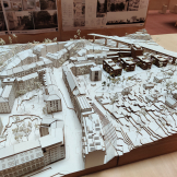 architektonický model řezání laserem ČVUT 